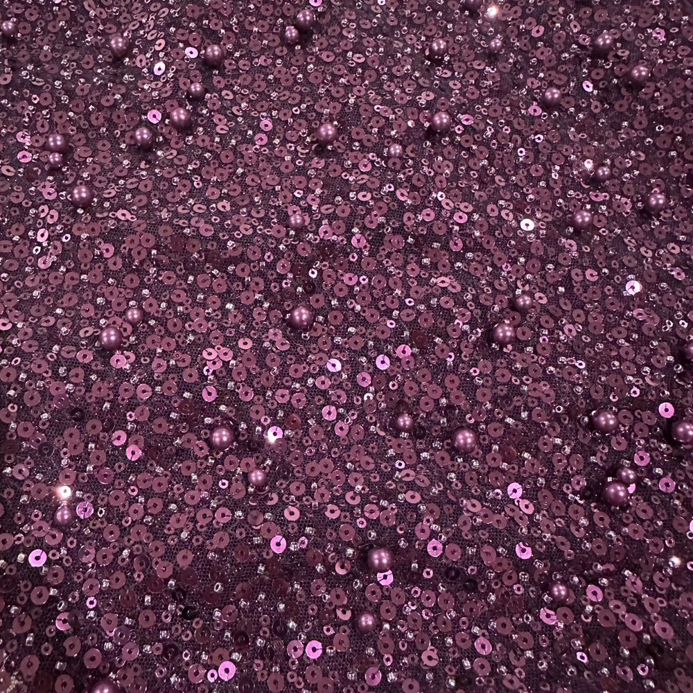 Oh Polly Purple Sequin Mini Dress - Picture 4 of 8